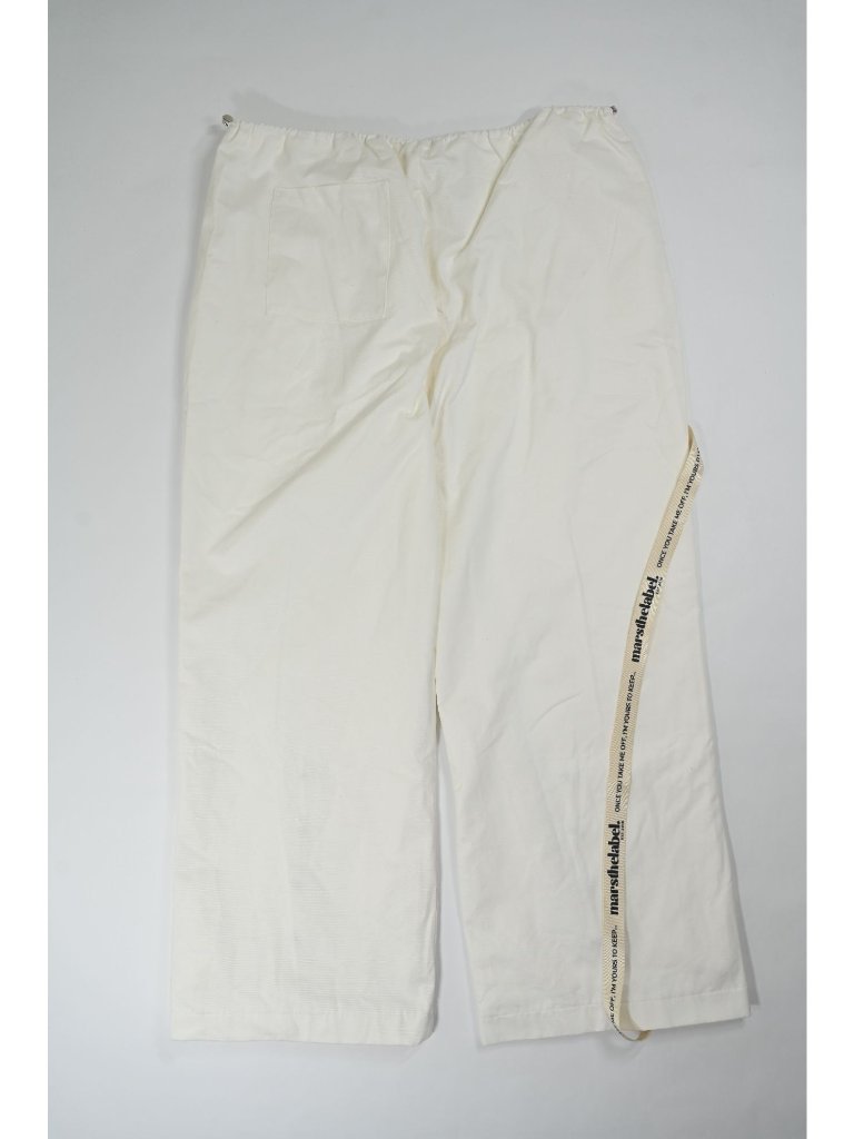 Mars The Label Matilda Wide Leg Trousers In White — image 4 of 5